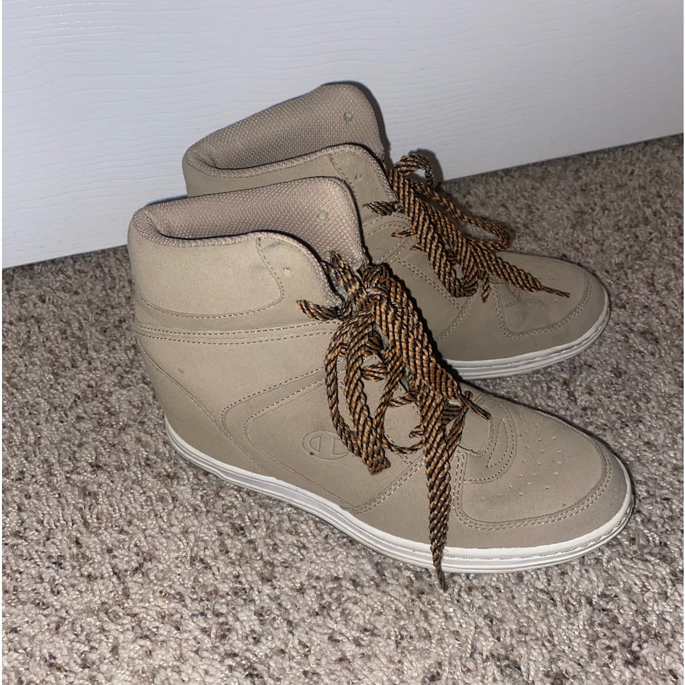 Champion High Top Wedge Heeled Sneaker